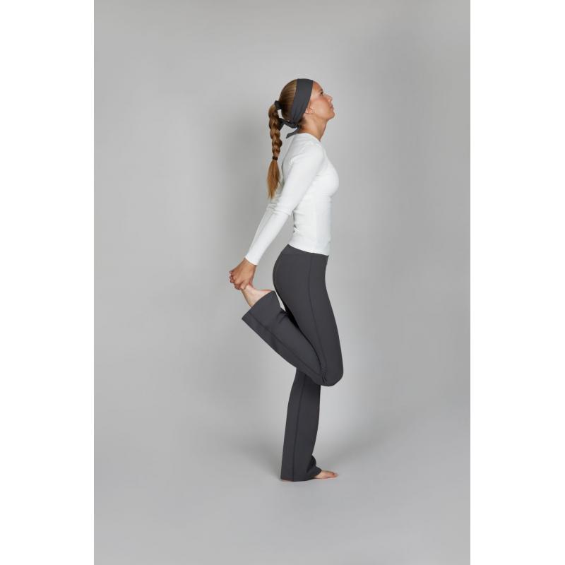 Pantalon Pantalon Flared Tights Woman Steel Grey