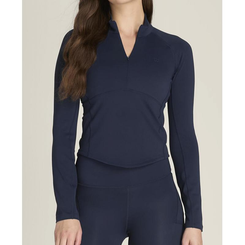 Wilson Baseline Half-Zip Navy dame