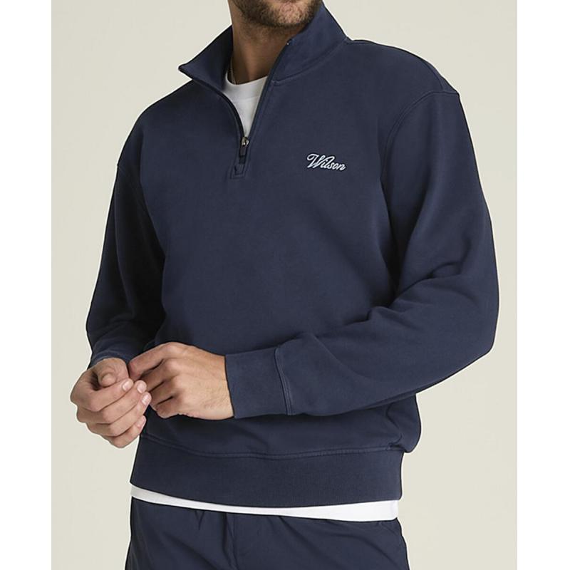 Wilson Playstater Halfzip Genser Herre Navy