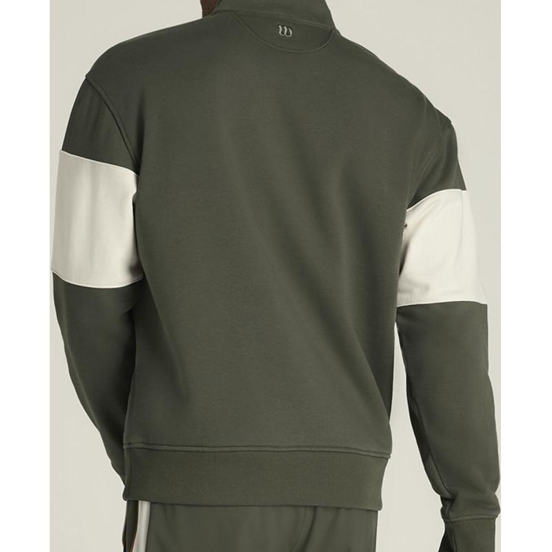 Wilson Playstate Halfzip Genser Herre Grønn/Hvit - Bilde 3