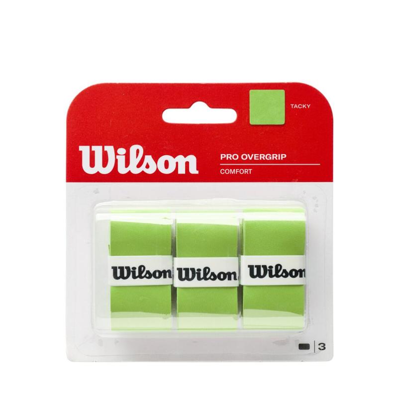 Wilson Pro Comfort Overgrip 3pk Green