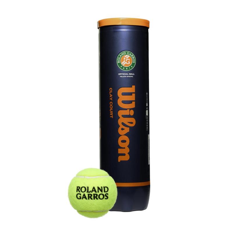 Wilson Roland Garros Tennisballer Grus 4pk