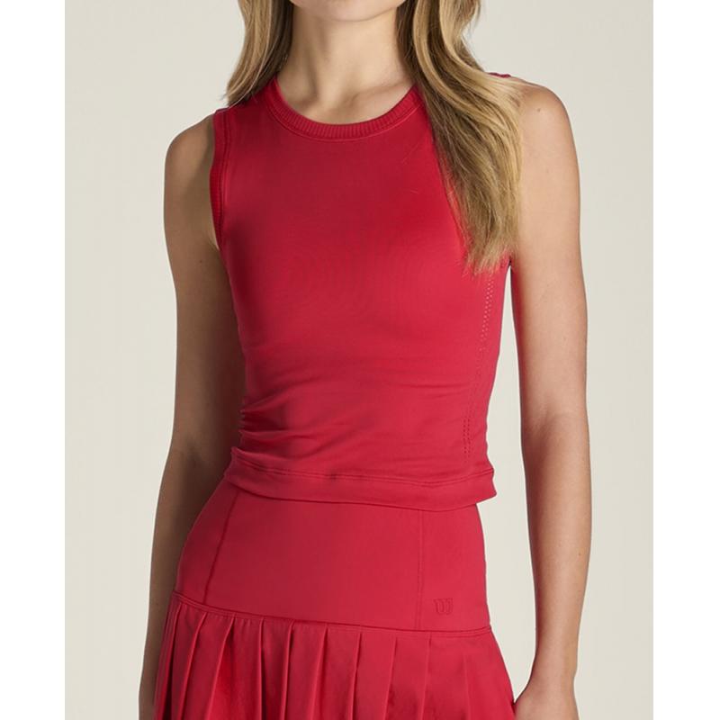 Wilson Pro Seamless Singlet Dame Rød