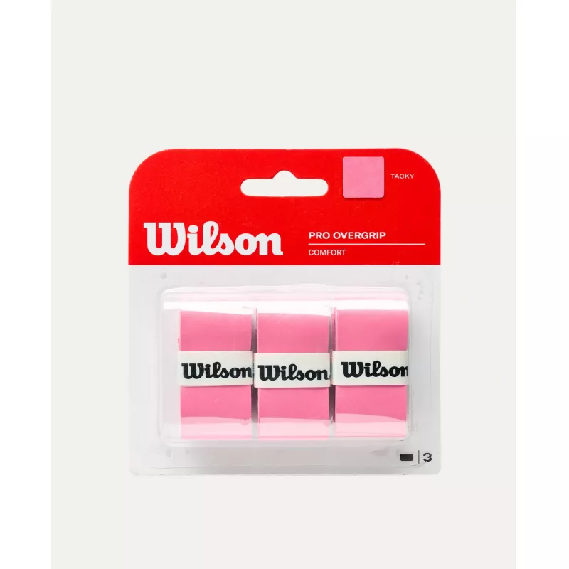 Wilson Pro Comfort Overgrip 3-pk Rosa