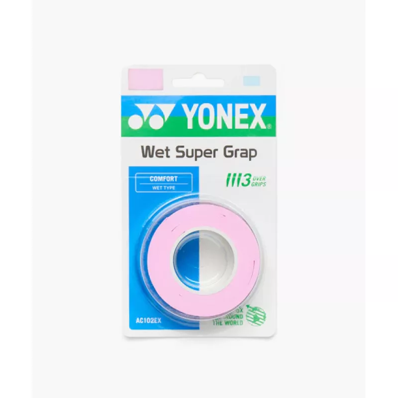 Yonex Wet Super Grip Rosa