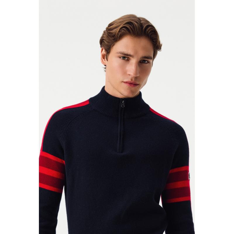 Aksel Gresvig Lioro Half Zip Genser Herre Navy
