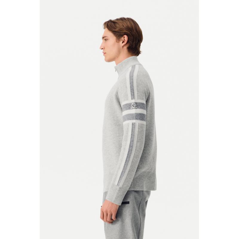 Aksel Gresvig Lioro Half Zip Genser Herre Grå - Bilde 4