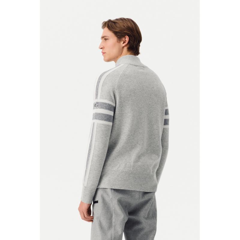 Aksel Gresvig Lioro Half Zip Genser Herre Grå - Bilde 5