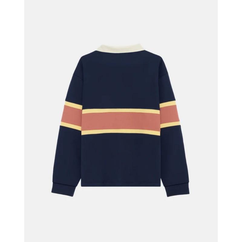Nibbi Everyday Rugby Skjorte Unisex Navy/Rød/Gul - Bilde 2