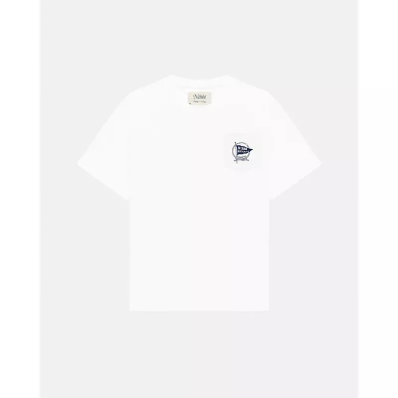 Nibbi Nautical Knot T-Skjorte Hvit