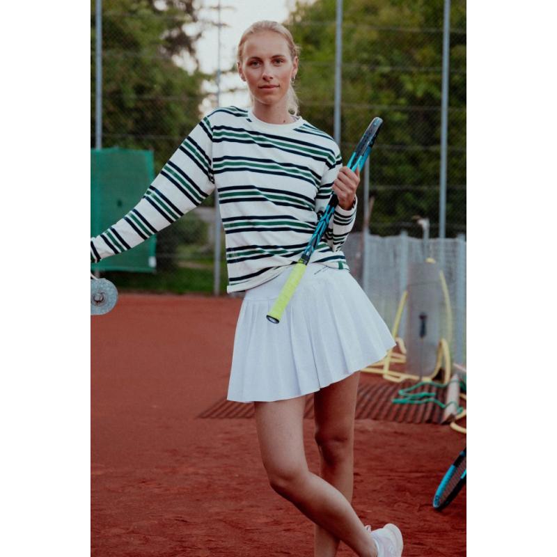 Nibbi Waffle Long Sleve Green/ Off White - Bilde 3
