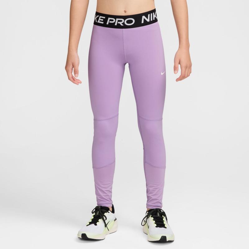 Nike Pro Dri-Fit tights Jente Lys lilla
