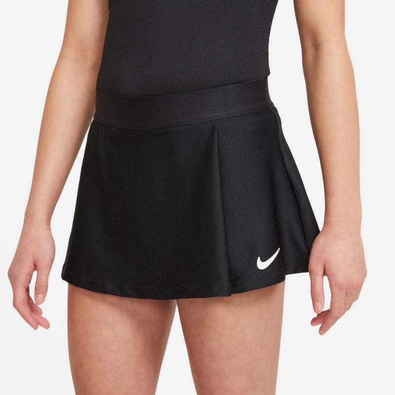 Nike Victory Dri-fit Tennisskjørt Jente Sort