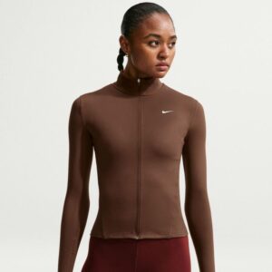 Nike ONE Dri-Fit  Jakke Dame Brun