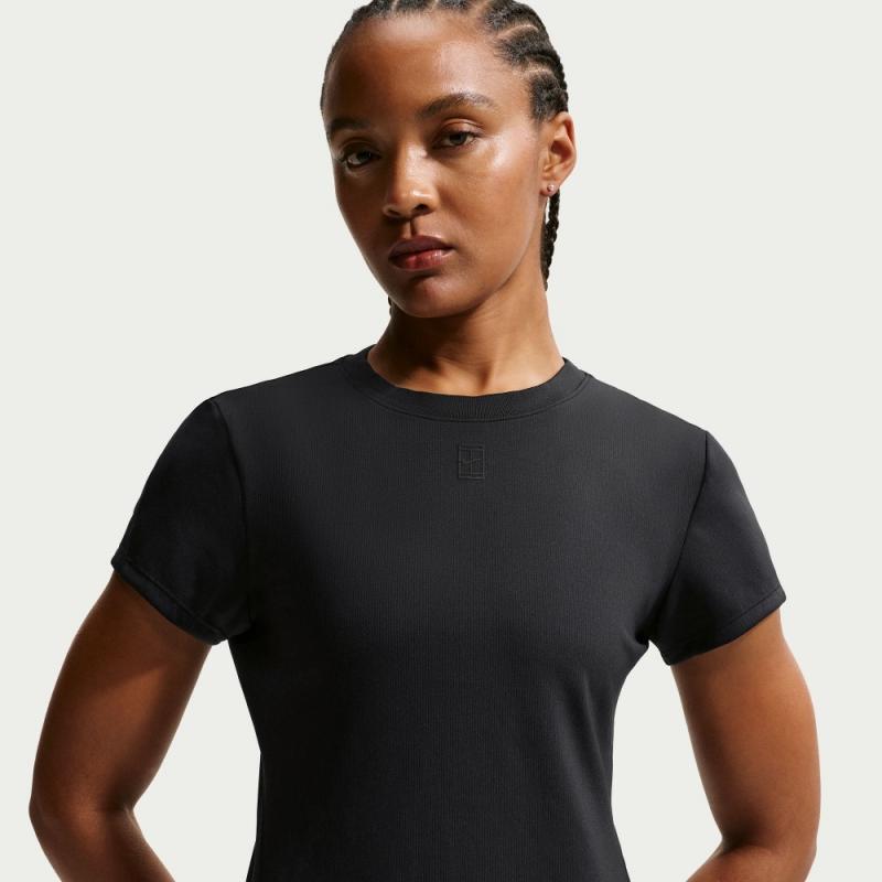 Nike Court Advantage T-skjorte Dame Sort
