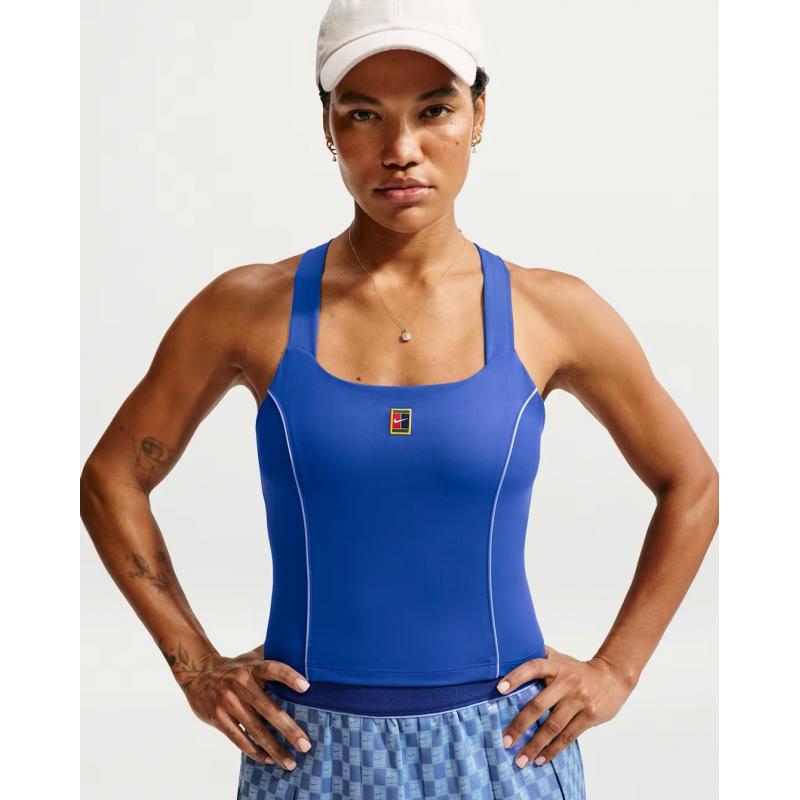 Nike Court Collection Singlet Dame Royal Blå