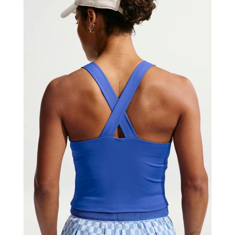 Nike Court Collection Singlet Dame Royal Blå - Bilde 2