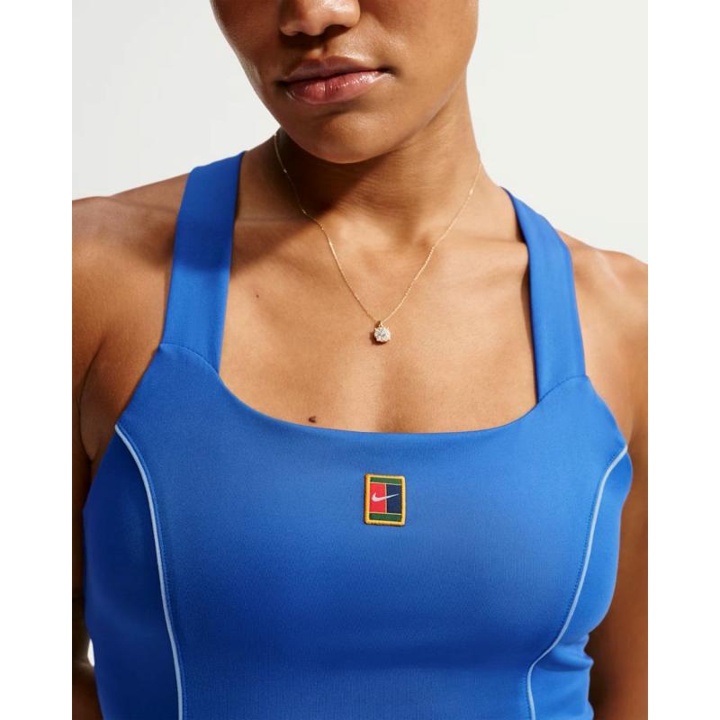 Nike Court Collection Singlet Dame Royal Blå - Bilde 3