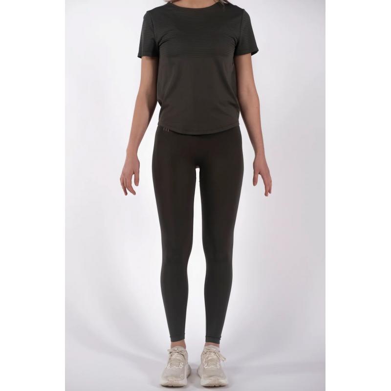State of Mind Boxy T-Skjorte Dame Oliven