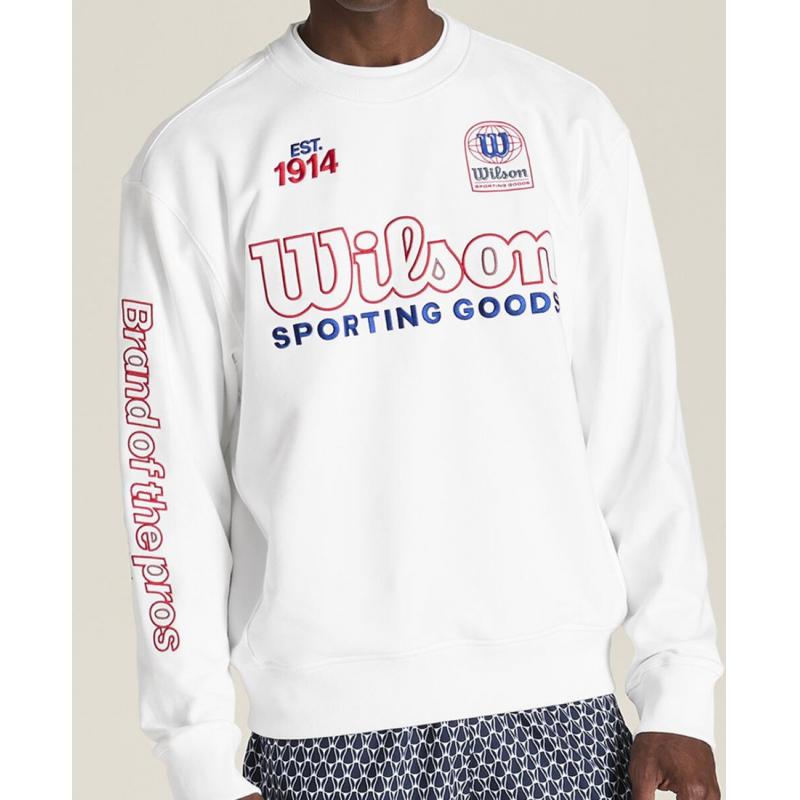 Wilson  Playstate Crew Sweatshirt Herre Hvit