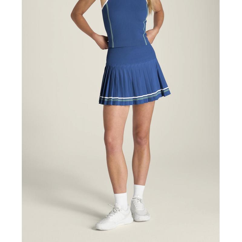 Wilson Midtown Tennis Skjørt Dame Blå