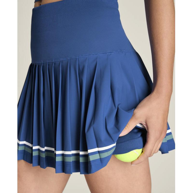 Wilson Midtown Tennis Skjørt Dame Blå - Bilde 2