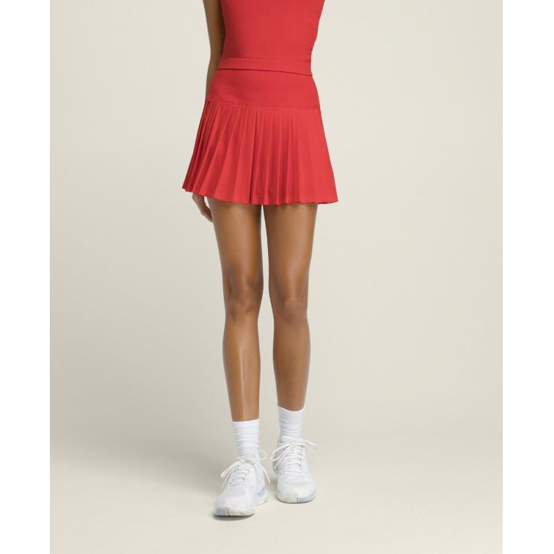 Wilson Midtown Tennis Skjørt Dame Rød - Bilde 2